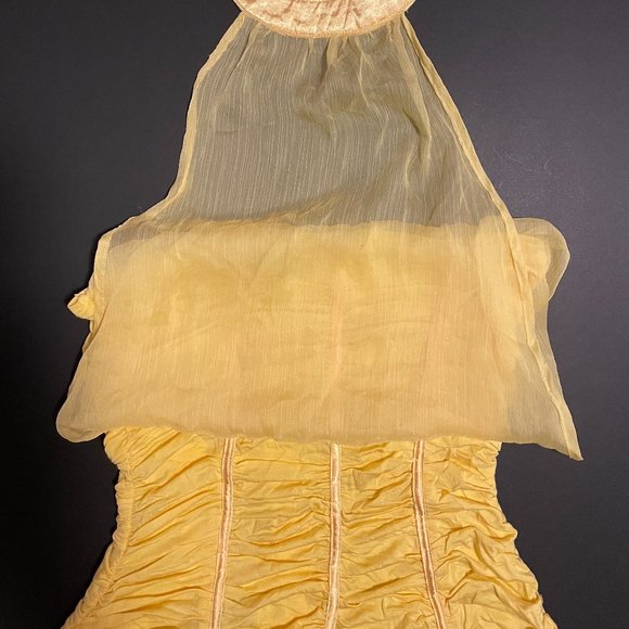 Yellow Choker Top, Date Night - Picture 2 of 15